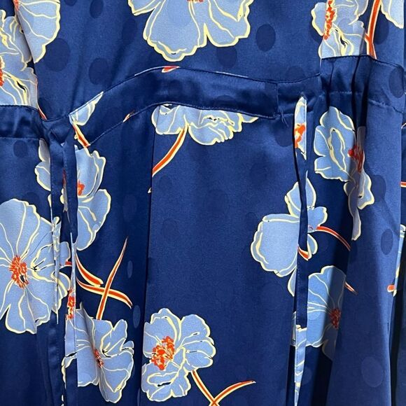 Draper James Kellie Babydoll Dress in Printed Dot Jacquard Sz S - Picture 6 of 6